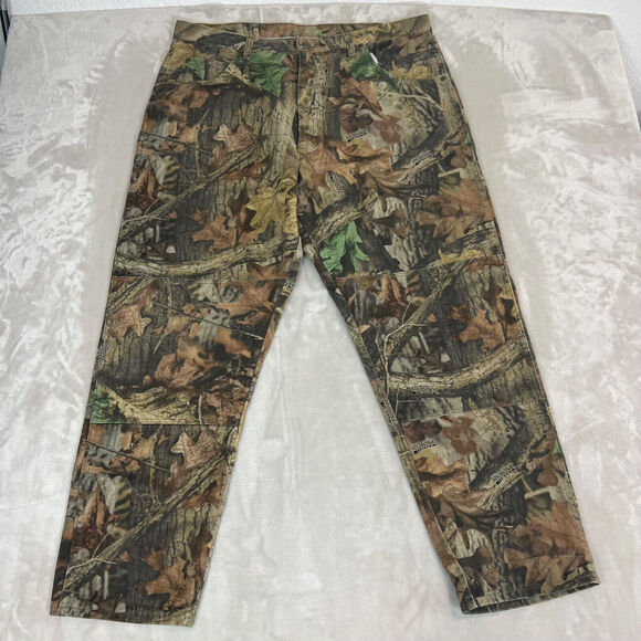 VTG Wrangler Pants Mens 40x30 Camo Outdoor Hunting Camping Y2K Grunge Streetwear - Picture 1 of 14